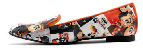 Baleriny z Nadrukiem Mickey Mouse
