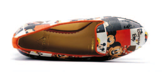 Baleriny z Nadrukiem Mickey Mouse