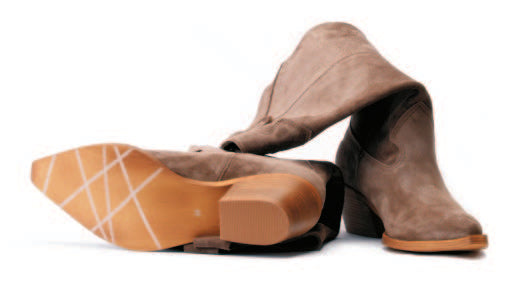 Taupe Suede Cowboy Boots